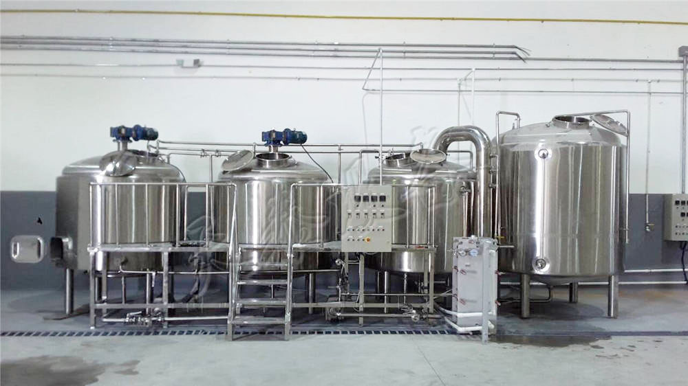 1500L啤酒教学设备